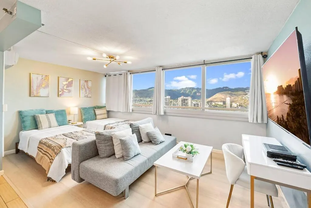 Waikiki Beach 1Bedroom Luxury Condo! هونولولو 0*,  الولايات المتحدة الأمريكية