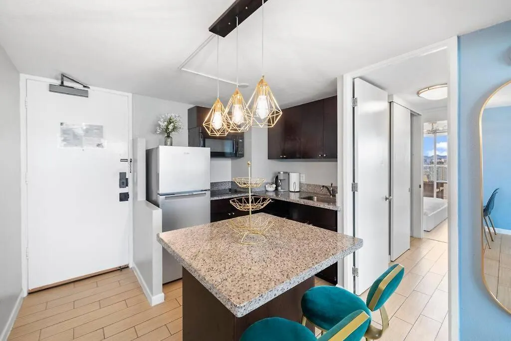 Waikiki Beach 1Bedroom Luxury Condo! هونولولو 0*,