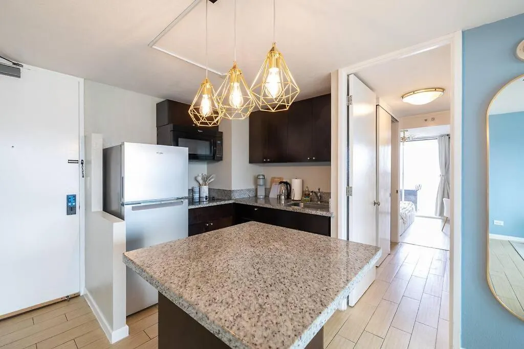 Waikiki Beach 1Bedroom Luxury Condo! هونولولو 0*,