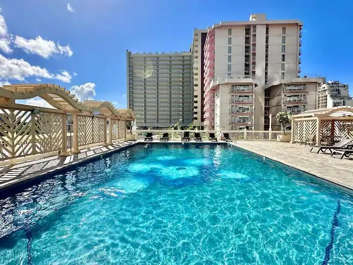 شقة Waikiki Beach 1Bedroom Luxury Condo! هونولولو الولايات المتحدة الأمريكية